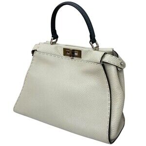 Fendi Peekaboo Bag Off White